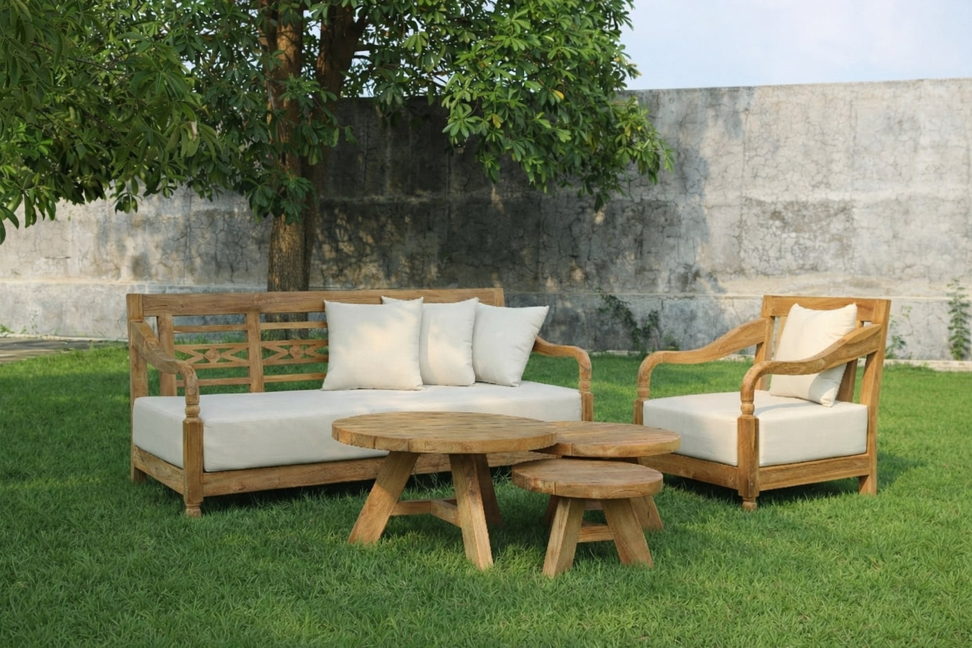 Teak Loungeset Dolce Vita