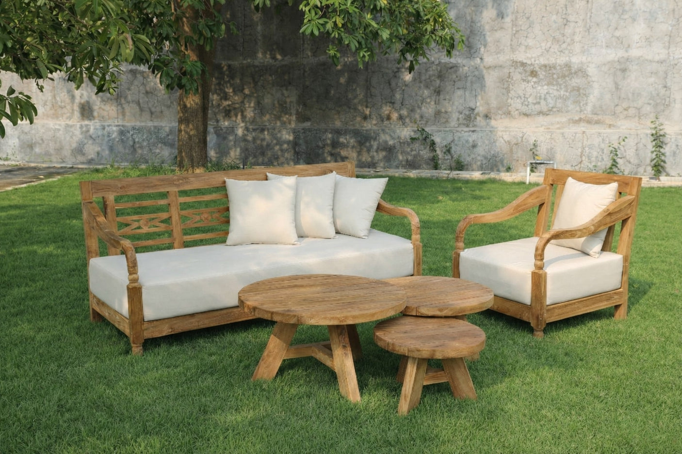 Teak Loungeset Dolce Vita