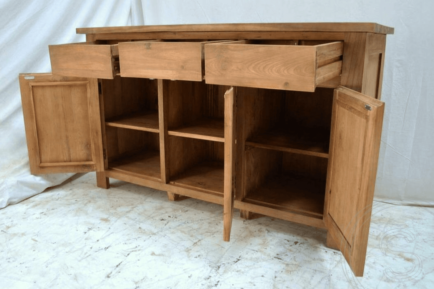 Teak dressoir 150 x 90 x 50 - Souren Meubels