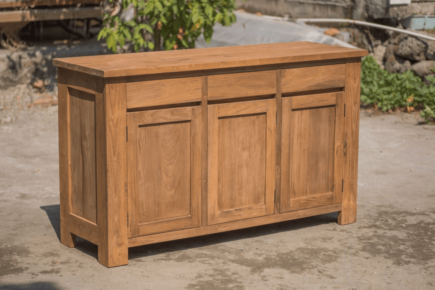 Teak dressoir 150 x 90 x 50 - Souren Meubels