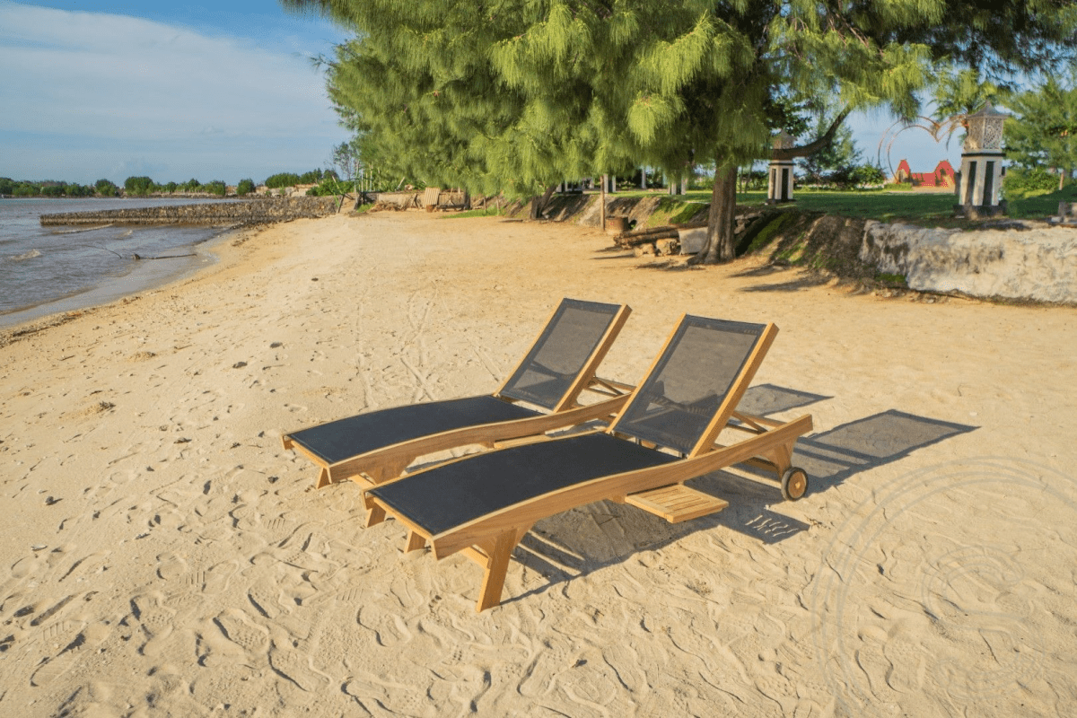 Teak Batyline Liege 2 x