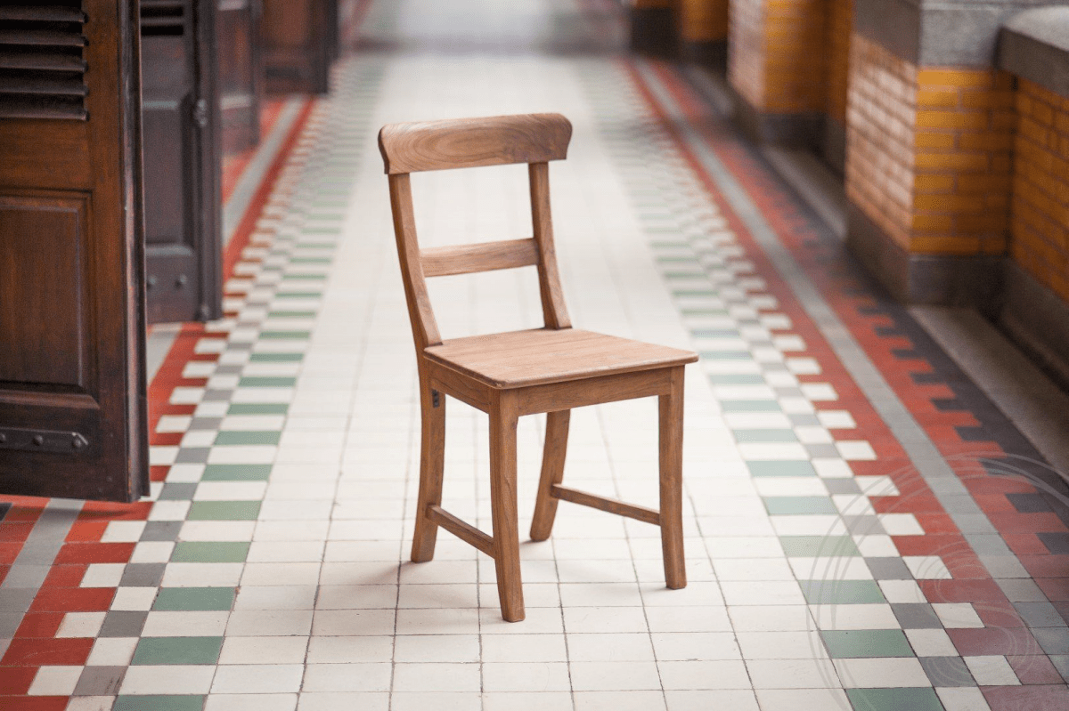 Teak Tisch Rustikal 200x100 + 8 Stühle