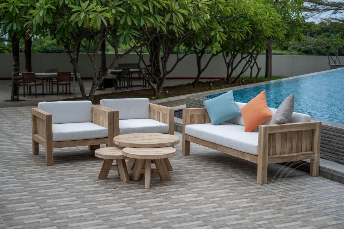 Teak Loungeset Algarve