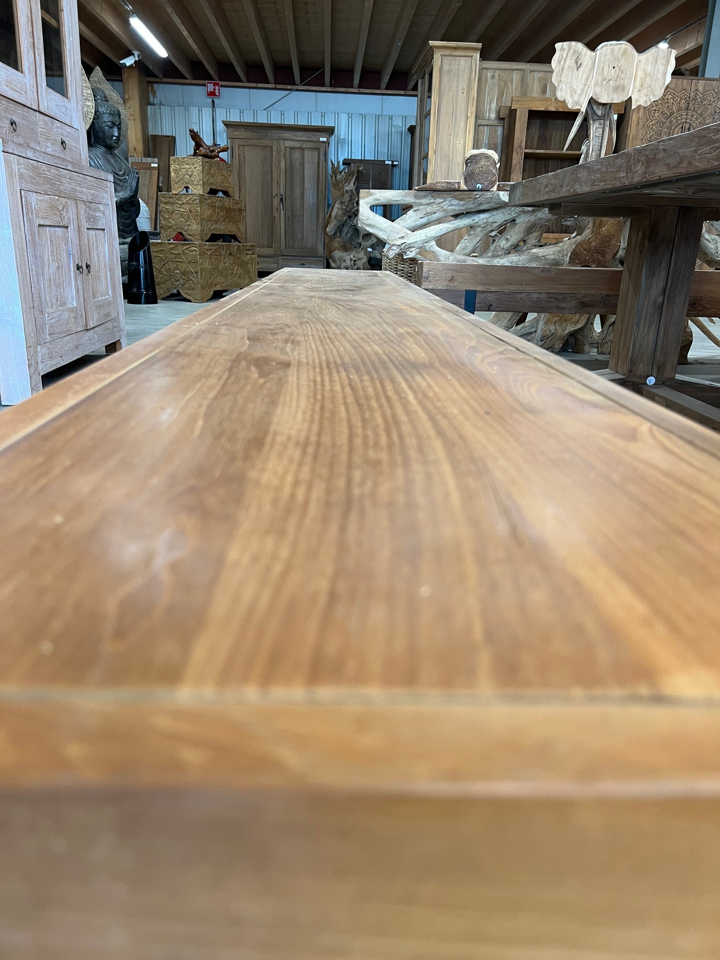 Teak-Bank - 280x40x45cm