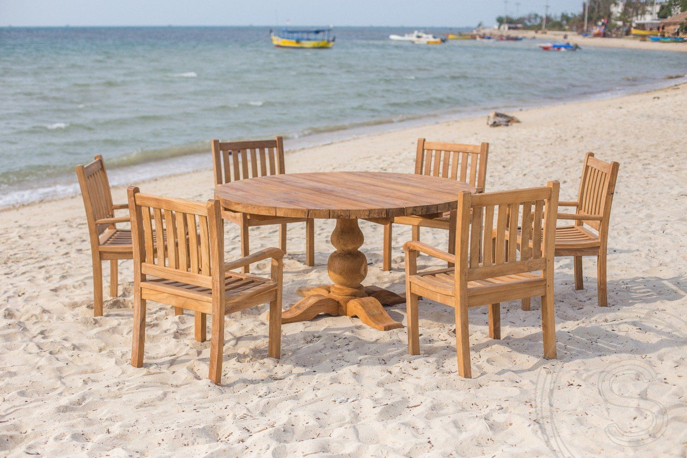 Ronde tuintafel 160cm Classic - Souren Meubels