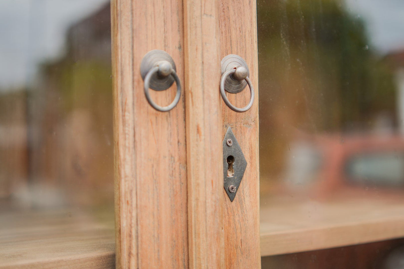 Teak buffetkast 220cm rustiek - Souren Meubels