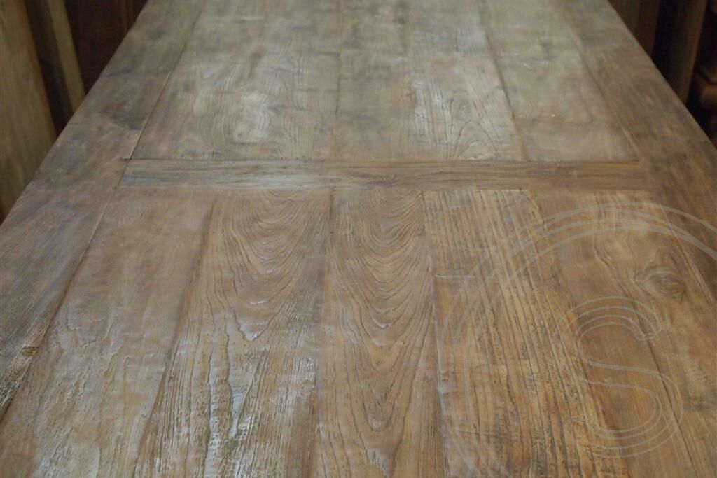 Teak Tisch 300 x 120 Rustikal