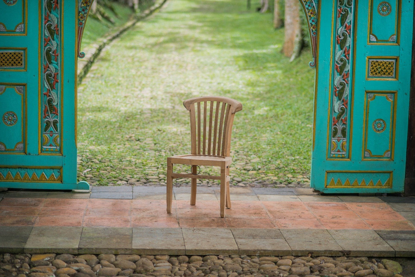 Teak stoel Endang - Souren Meubels