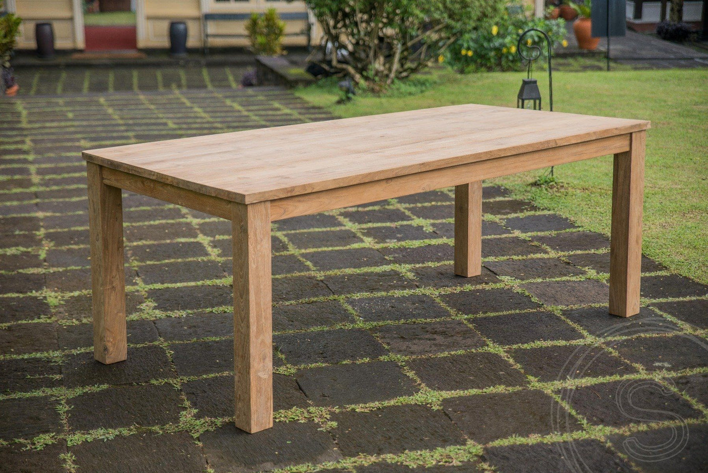 Teak tafel 200 x 90 - Souren Meubels