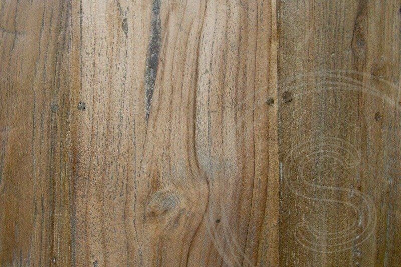 Teak tafel 220 x 100 oud hout - Souren Meubels
