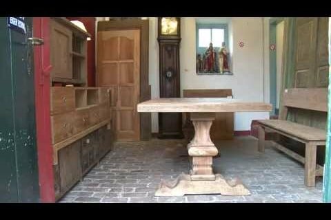 Teakholz Klostertisch 160x90 - Souren Furniture (CH)