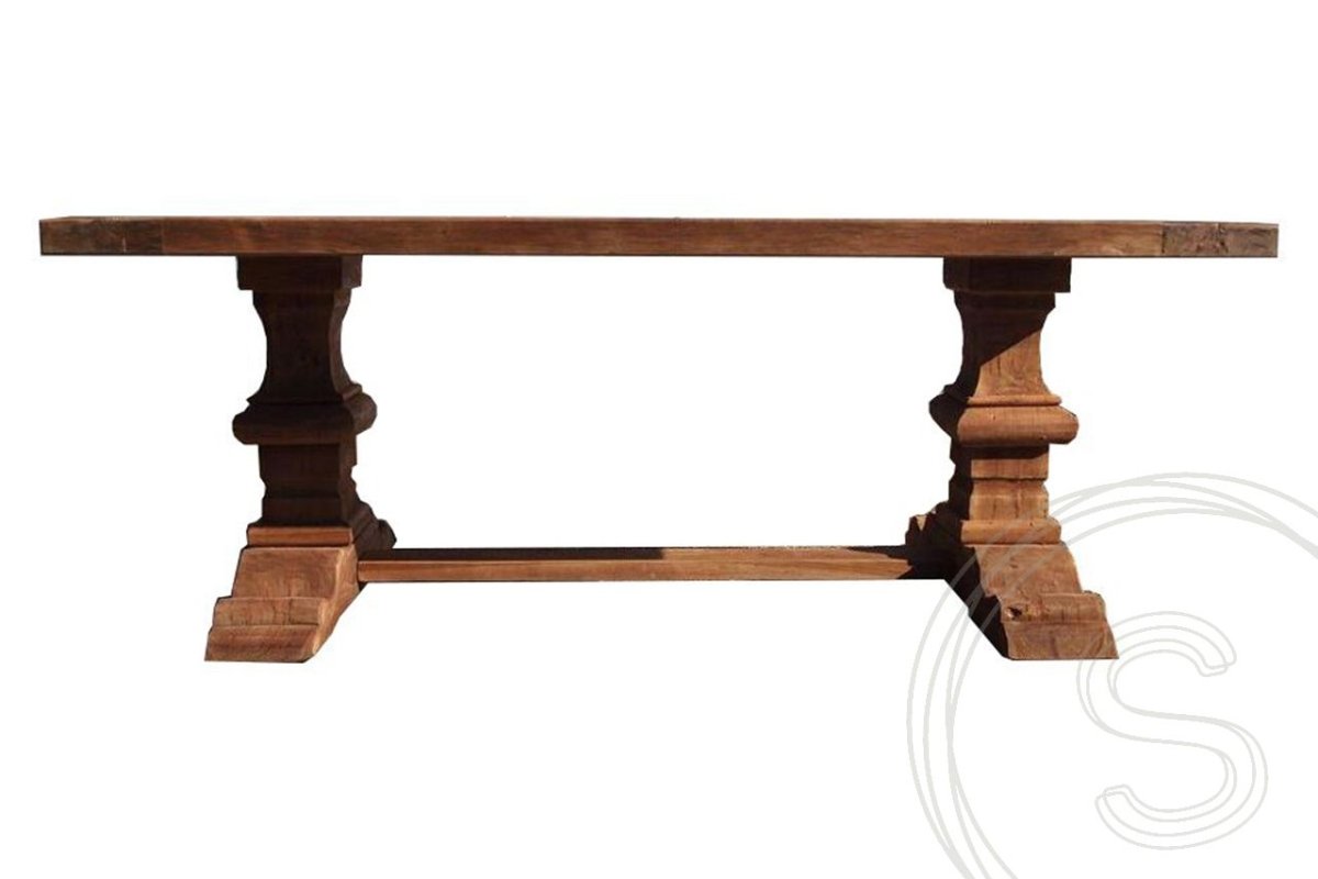 Teakholz Klostertisch 180 x 100 cm - Souren Furniture (CH)