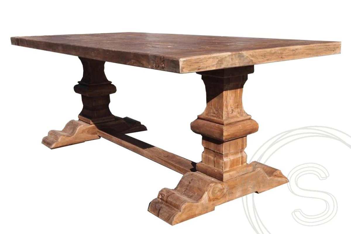 Teakholz Klostertisch 180x90 - Souren Furniture (CH)