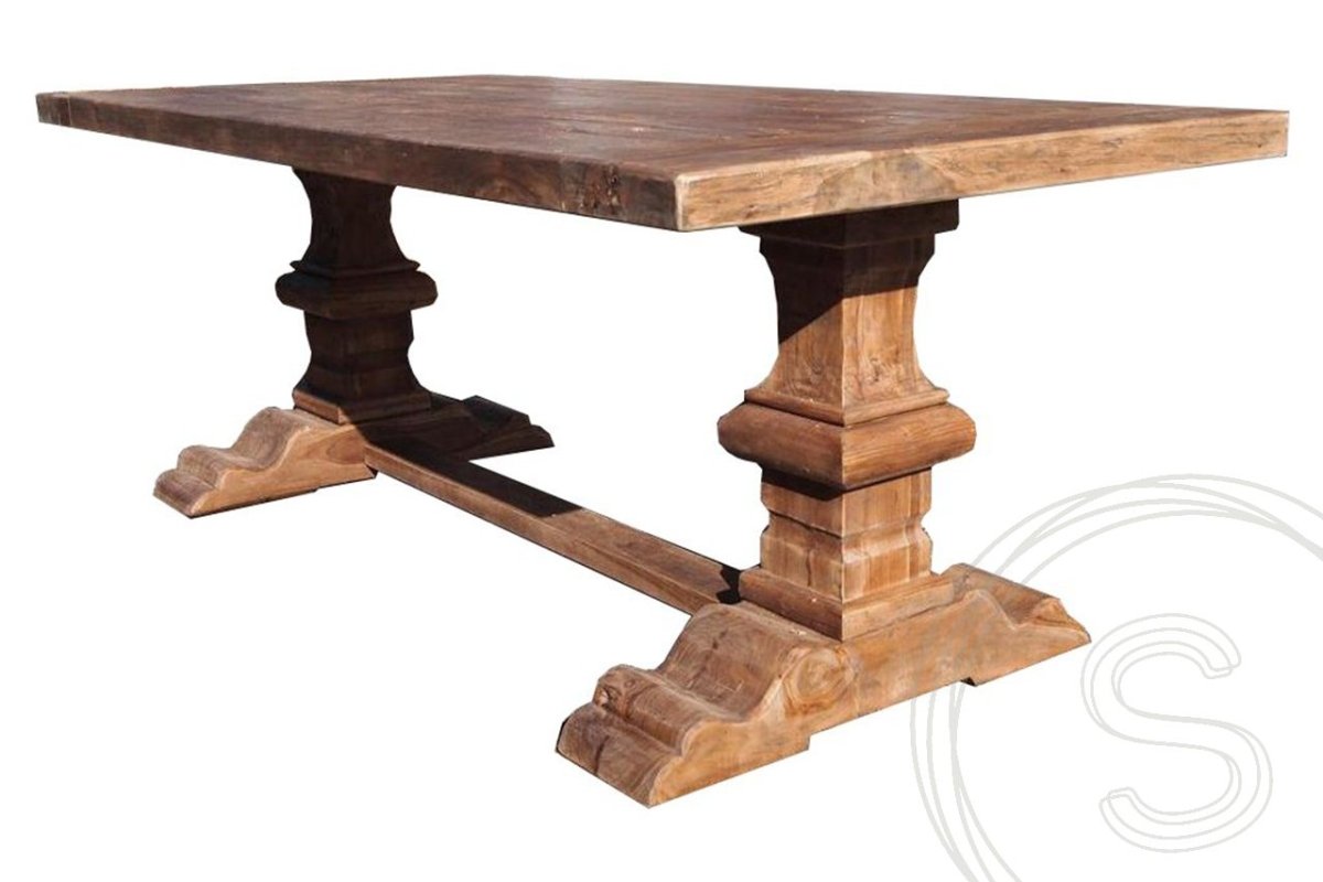 Teakholz Klostertisch 200x100 - Souren Furniture (CH)