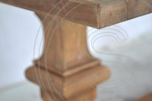 Teakholz Klostertisch 280x100 - Souren Furniture (CH)