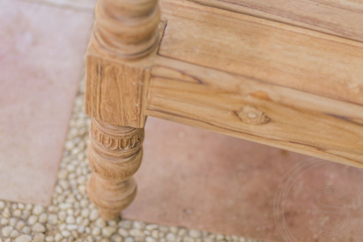 Teakholz Lounge Gartenbank 160cm XL - Souren Furniture (CH)