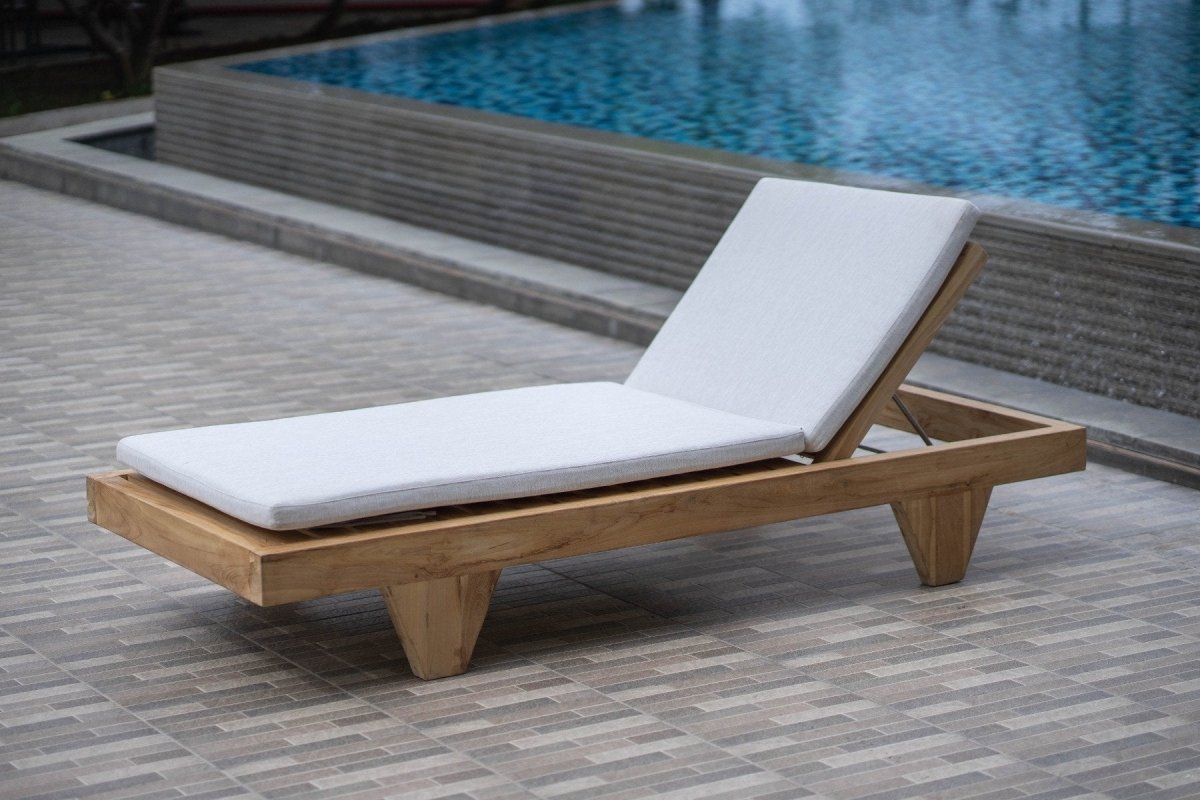Teakholz Lounger Algarve - Souren Furniture (CH)