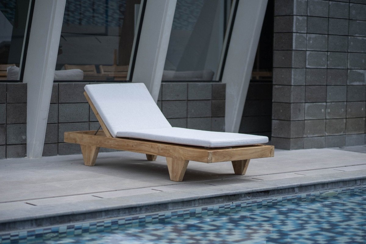 Teakholz Lounger Algarve - Souren Furniture (CH)