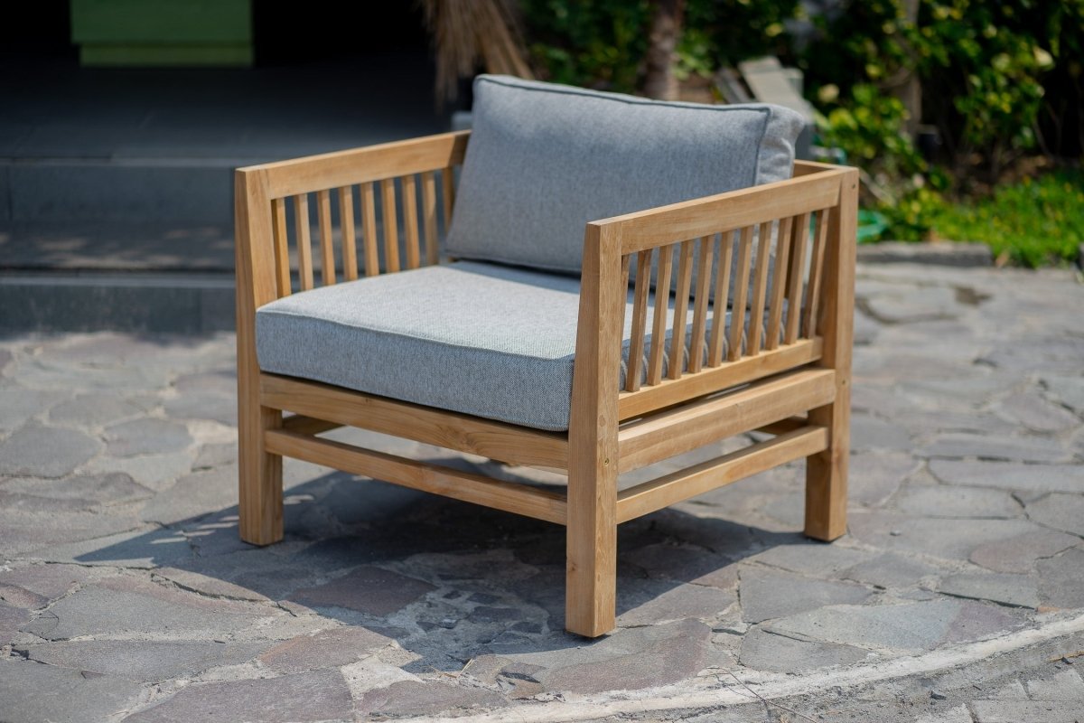 Teakholz Loungesessel Ibiza 84 cm - Souren Furniture (CH)
