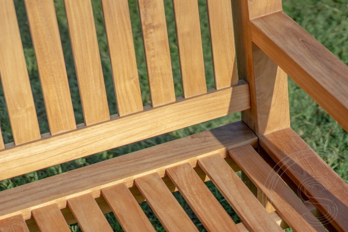 Teakholz Mammoet Loungebank 200cm - Souren Furniture (CH)