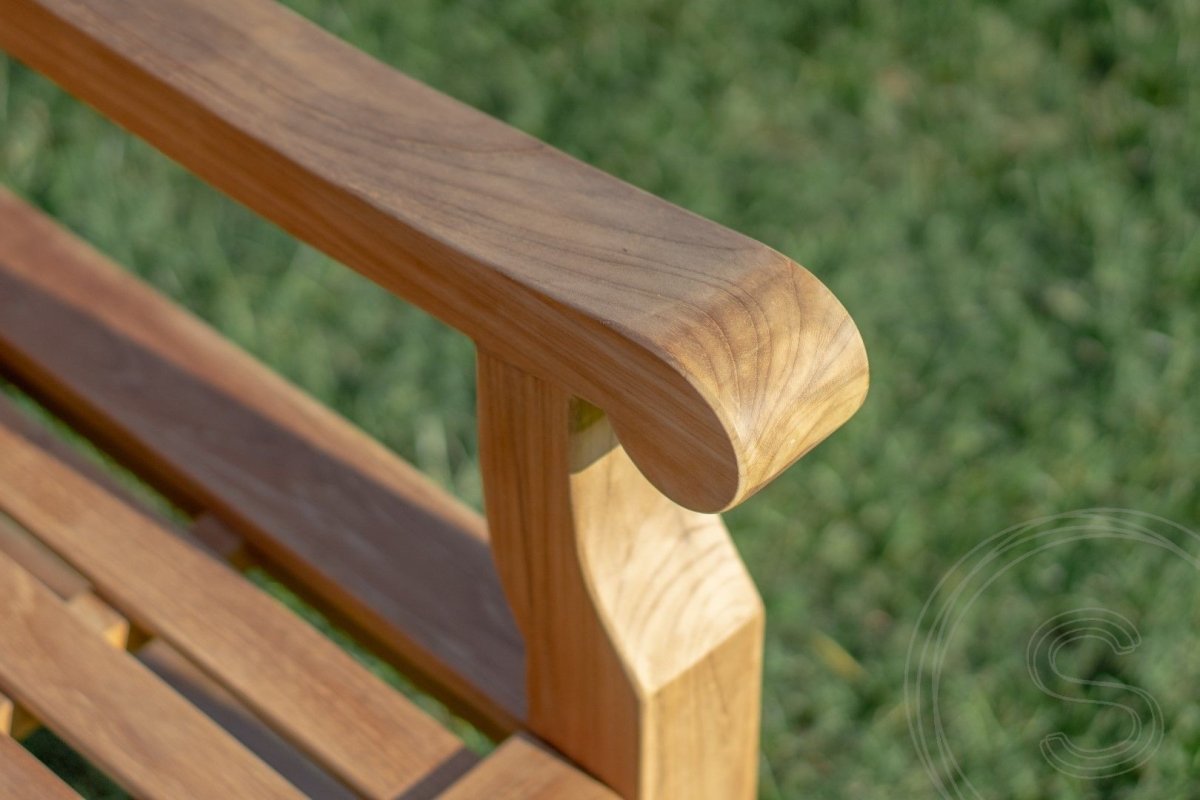 Teakholz Mammoet Loungebank 200cm - Souren Furniture (CH)