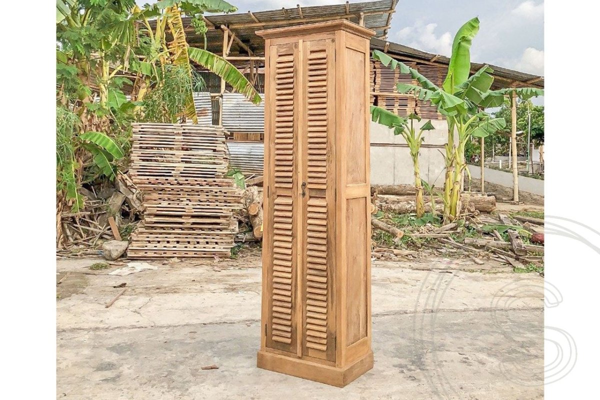 Teakholz Schuhschrank Java - Souren Furniture (CH)