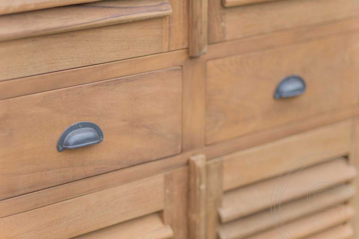 Teakholz Schuhschrank Lombok - Souren Furniture (CH)