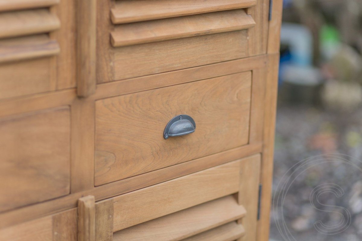 Teakholz Schuhschrank Lombok - Souren Furniture (CH)