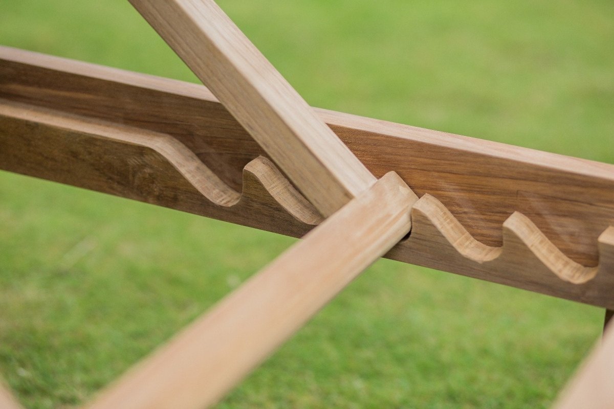 Teakholz Sonnenliege - Souren Furniture (CH)