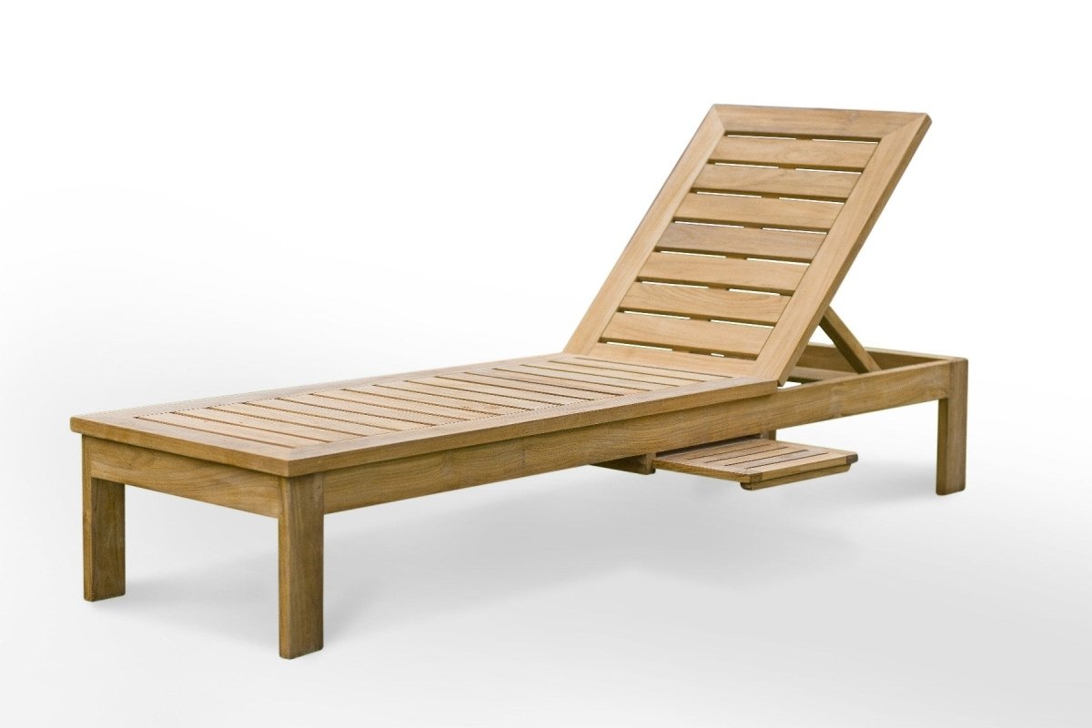Teakholz Sonnenliege - Souren Furniture (CH)