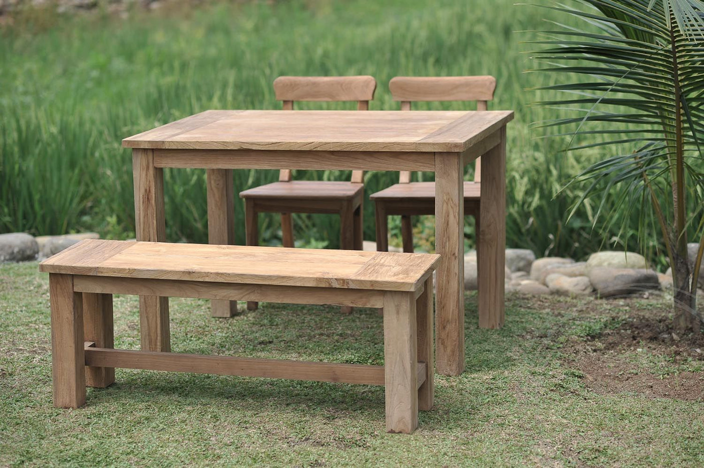 Teak Gartentisch 120 x 80