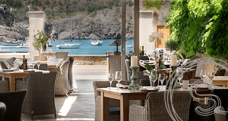 Tafels en stoelen voor restaurant Sa Barca Mallorca - Souren Meubels