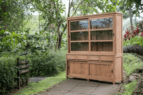 Reclaimed teakhouten kasten - Souren Meubels