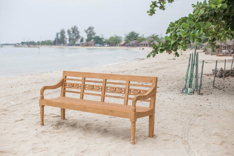 Ontdek onze unieke teak stationsbanken - Souren Meubels