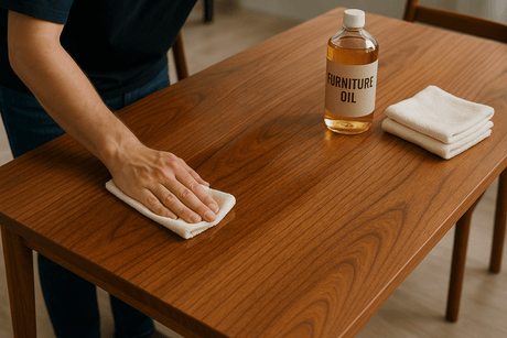 Teaköl richtig anwenden – Das sollten Sie wissen - Souren Furniture (CH)