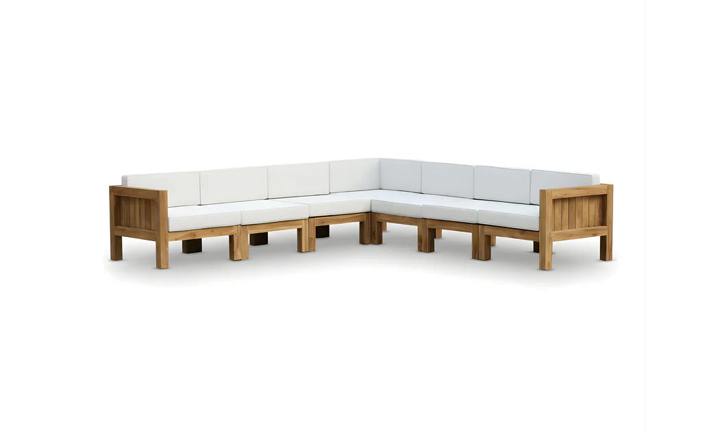 Teak Lounge Mittelmodul Algarve