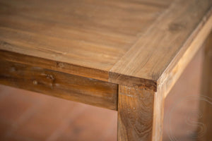 Uitschuifbare teak tafel 180 - 230 - 280x100 - Souren Meubels