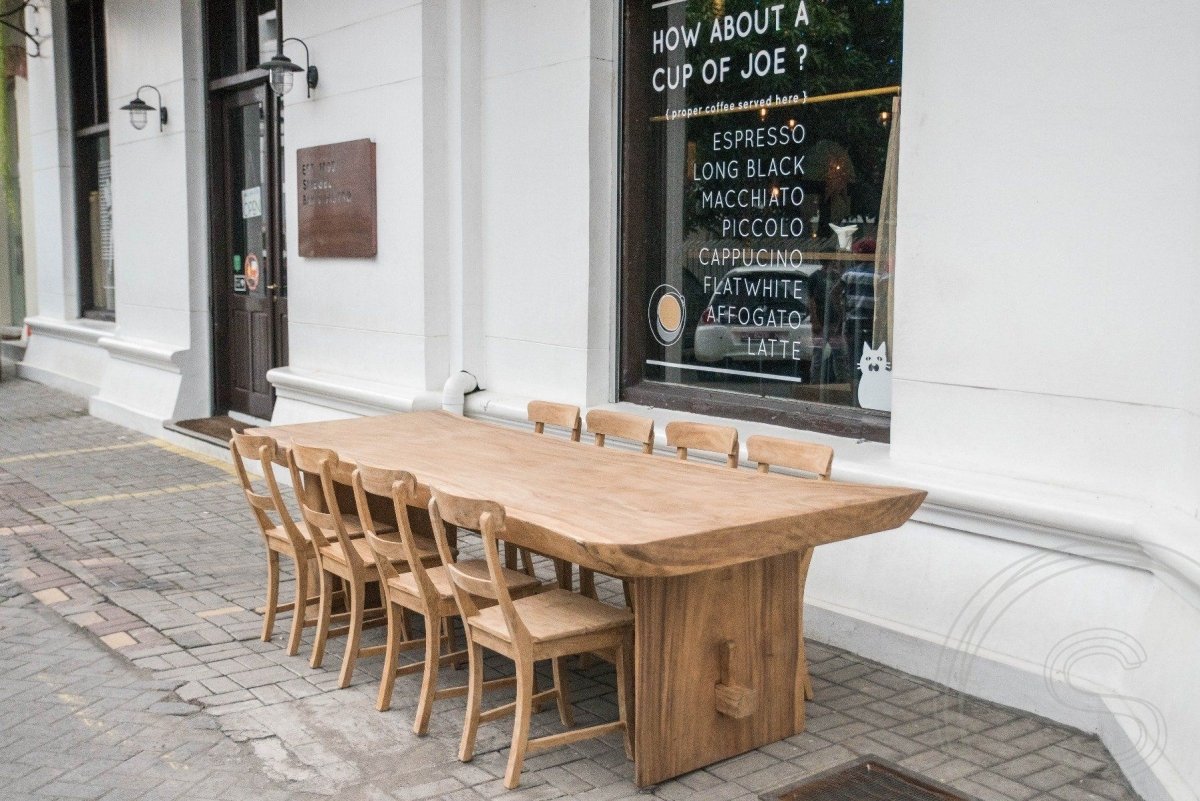 Baumstammtisch 300 cm - Souren Furniture (CH)