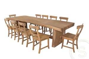 Boomstamtafel +/ - 300cm - Souren Meubels