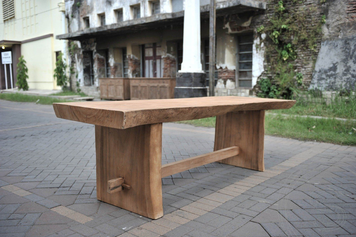 Boomstamtafel +/ - 300cm - Souren Meubels