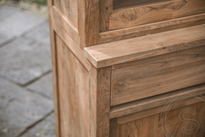 Teak buffetkast 240cm - Souren Meubels