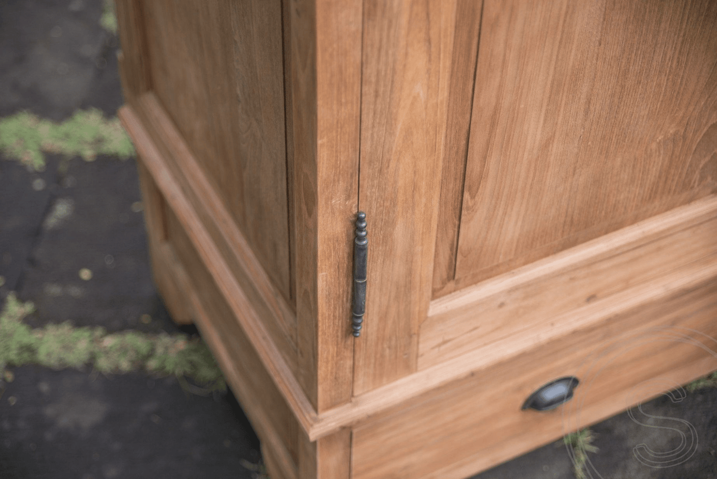 Teak kast 120cm - Souren Meubels
