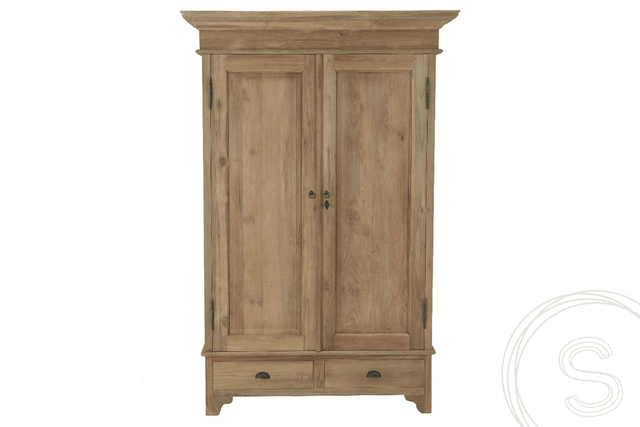 Teak kast 120cm - Souren Meubels