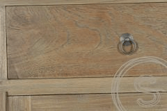 Teak dressoir 160cm oud hout - Souren Meubels