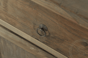 Teak dressoir 160cm oud hout - Souren Meubels