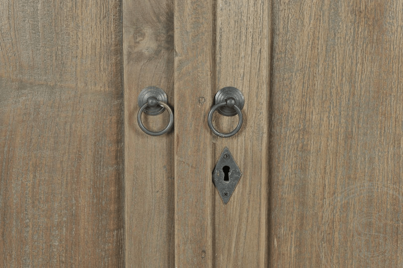 Teak dressoir 160cm oud hout - Souren Meubels