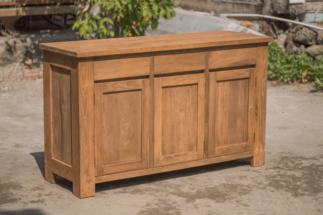 Teak dressoir 150 x 90 x 50 - Souren Meubels