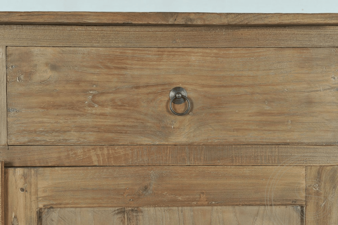 Teak Kommode 200cm Rustikal