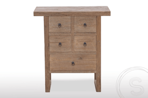 Teak Kommode Algarve 5 Schubladen