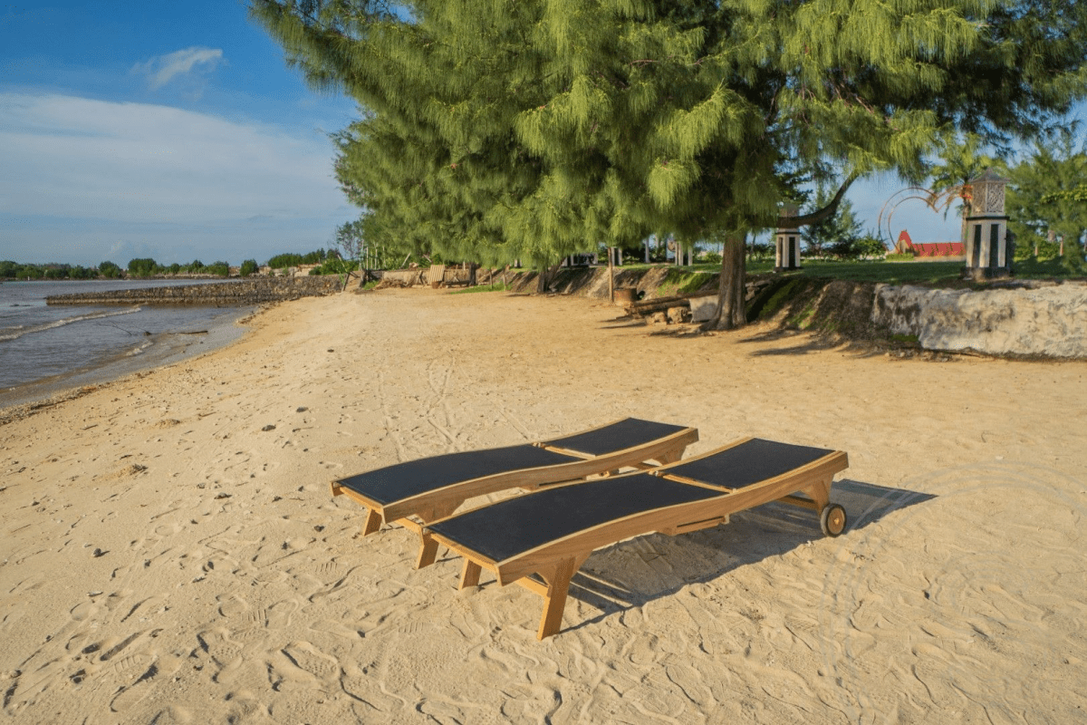 Teak Batyline Liege 2 x